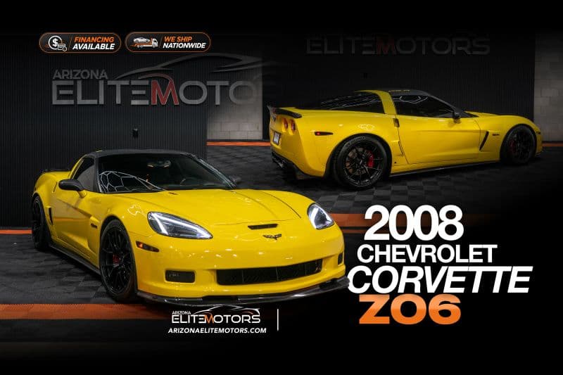 2008 Chevrolet Corvette | Arizona Elite Motors Phoenix AZ